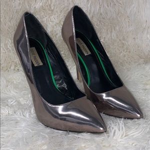 Steve Madden Metallic Heels